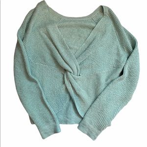 Teal comfy sweater!